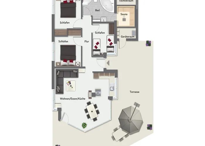 Nyaraló Strandblick - Dorf 1 18 *
